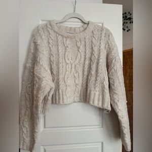Cropped sweater